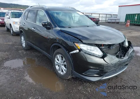 2015 Nissan Rogue Sv z USA, uszkodzony, nr VIN KNMAT2MV5FP505660